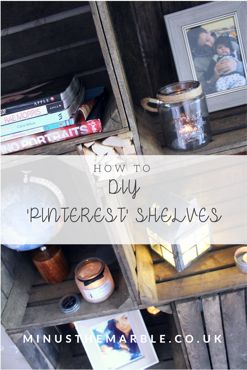 DIY 'Pinterest' Shelves On A Budget 5